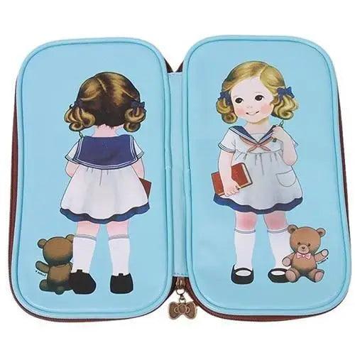 Cute Doll Pattern Pencil Case For Girls Colorful Pen Holder Case For Students Elegant Style School Accessories  Pencil Pouch Pen Bag Multipurpose Travel Bags For School