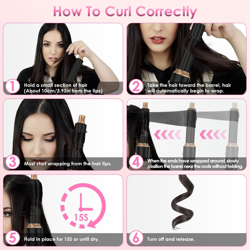 5-in-1 Hot Air Styler Brush Set