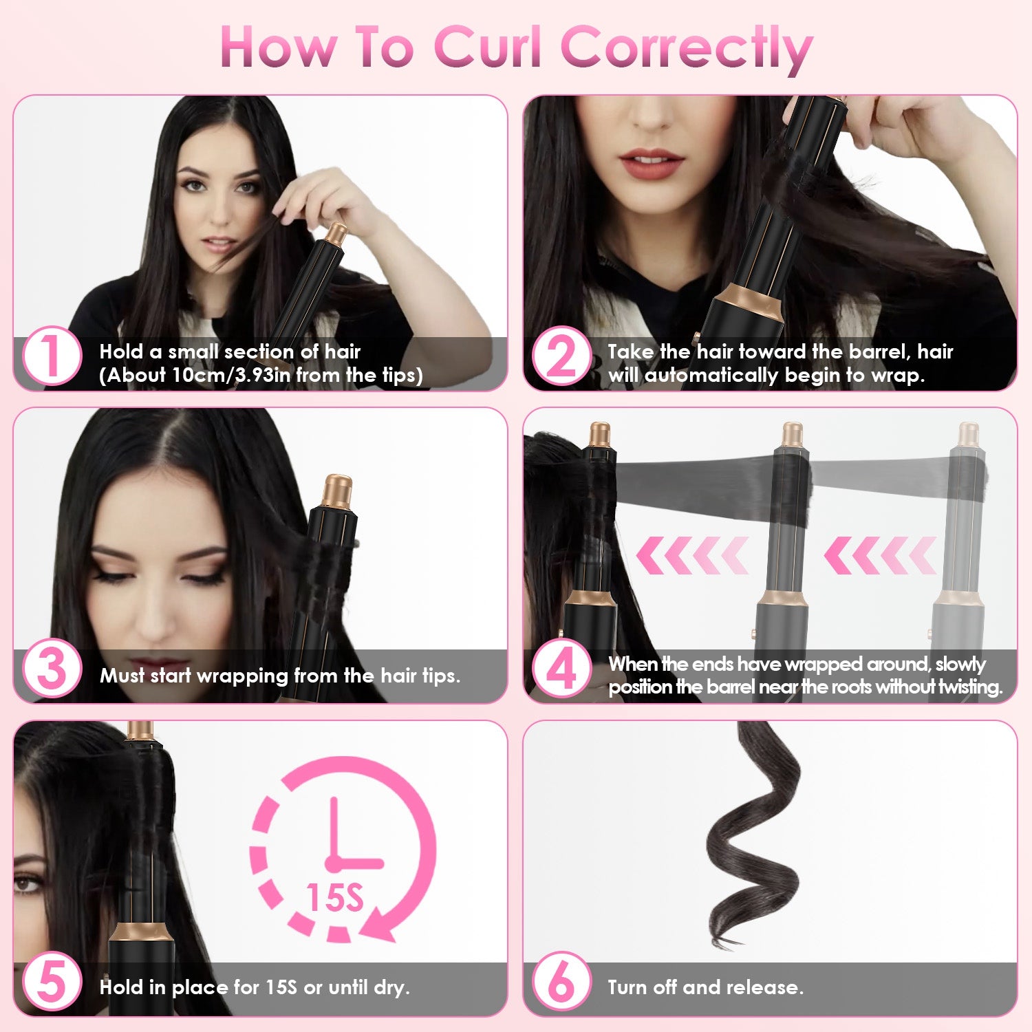 5-in-1 Hot Air Styler Brush Set