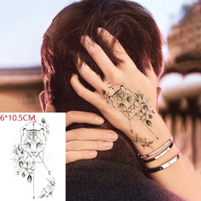 Different Small Waterproof Temporary Tattoo Sticker Cute Tatto Flash Tattoos Small Size Colorful Design for Kids Mens Womens