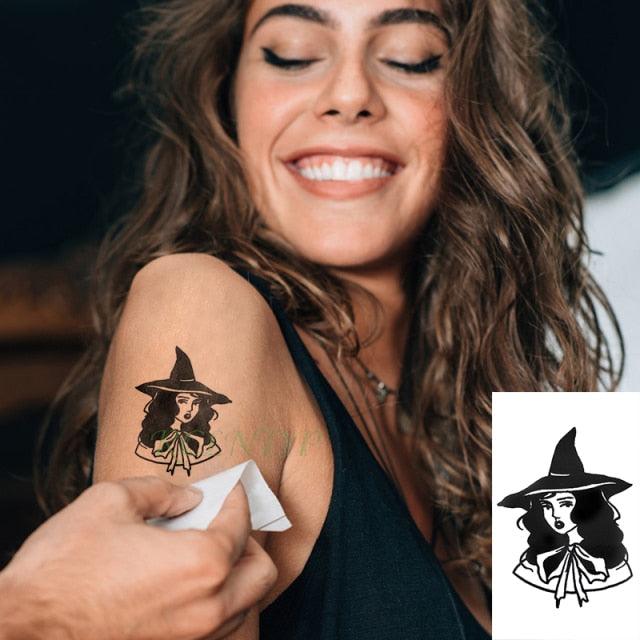 Different Small Waterproof Temporary Tattoo Sticker Cute Tatto Flash Tattoos Small Size Colorful Design for Kids Mens Womens