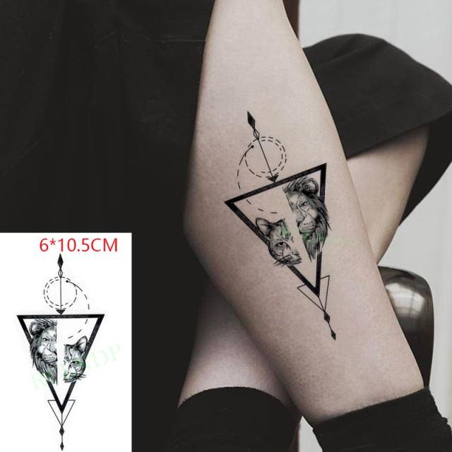 Different Small Waterproof Temporary Tattoo Sticker Cute Tatto Flash Tattoos Small Size Colorful Design for Kids Mens Womens