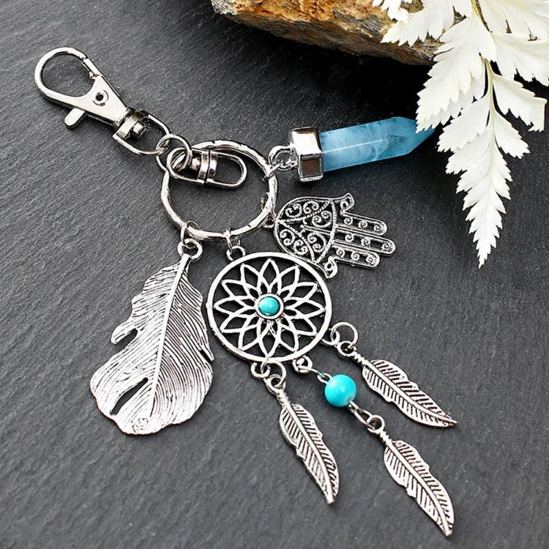 Dream Catcher Car Interior Rear View Mirror Hanging Decor Handmade Grids Nature  Mini Handmade Feather Dream Net Catcher Key-chain Home Decor Gift Wind Chimes  Wall Hanging Decoration Gift Room Car Charms Pendant Accessories Decor