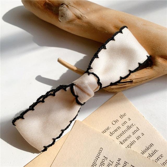 Elegant Bow Bezel Headwear Women Korean Headband Girls Vintage Hairband Hoop For Wedding Party Hair Bands Gorgeous Hair Accessories For Women