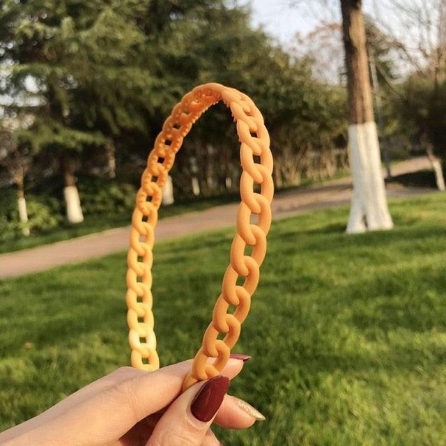 Fashion Hair Head Hoop Band Sport Headband Hairband Headbands for Women Candy Colors Bezel for Hair Girls Gorgeous Hair Accessories For Women