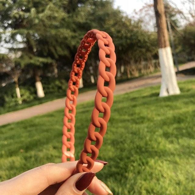 Fashion Hair Head Hoop Band Sport Headband Hairband Headbands for Women Candy Colors Bezel for Hair Girls Gorgeous Hair Accessories For Women