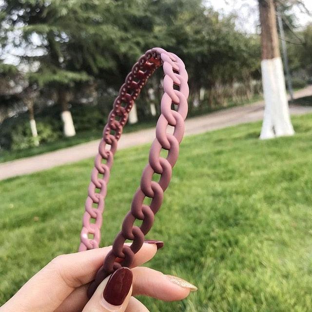 Fashion Hair Head Hoop Band Sport Headband Hairband Headbands for Women Candy Colors Bezel for Hair Girls Gorgeous Hair Accessories For Women