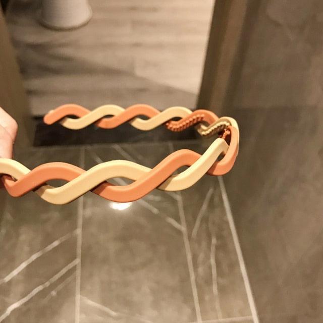 Fashion Headbands for Hair Woman Soft Colorful Hit Color Bezel Hair Bands Hair Hoop Bezel for Hair Headband Gorgeous Hair Accessories For Women