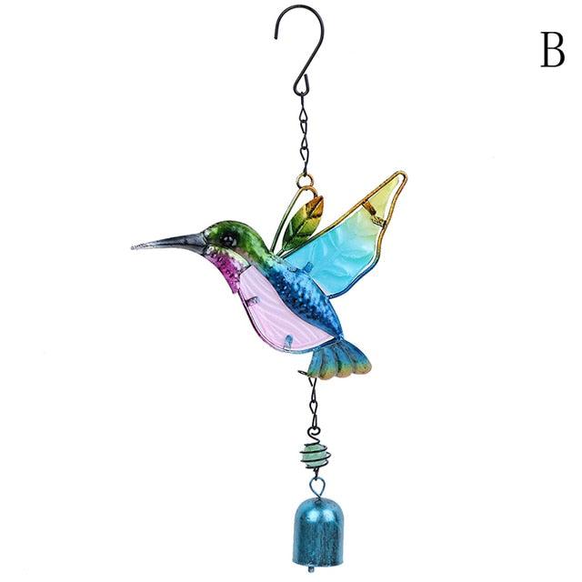 Handmade Bird Wind Chime For Wall Window Door Wind Bell Hanging Ornaments Vintage Handmade Bird Wind Chime for Wall Window Door Wind Bell Hanging Ornaments Vintage  Home Decoration Crafts