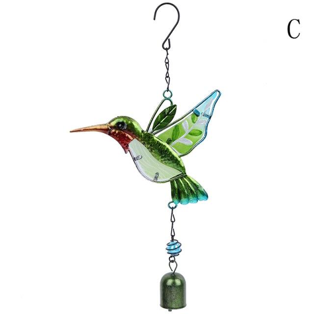 Handmade Bird Wind Chime For Wall Window Door Wind Bell Hanging Ornaments Vintage Handmade Bird Wind Chime for Wall Window Door Wind Bell Hanging Ornaments Vintage  Home Decoration Crafts