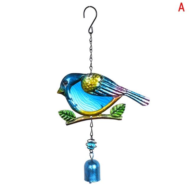Handmade Bird Wind Chime For Wall Window Door Wind Bell Hanging Ornaments Vintage Handmade Bird Wind Chime for Wall Window Door Wind Bell Hanging Ornaments Vintage  Home Decoration Crafts