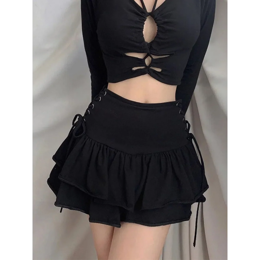 Harajuku E-girl High Waist Skirt