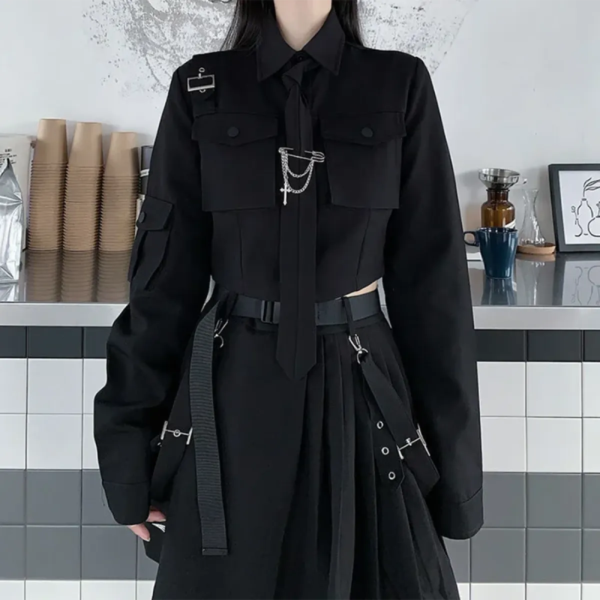 Harajuku Spring Streetwear Outfit