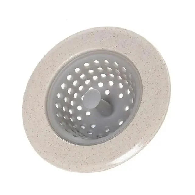 High Quality 2PCS Portable Silicone Sink Strainer Waste Plug Sink Filter Waste Collector Kitchen Bathroom Accessories Colanders & Strainers