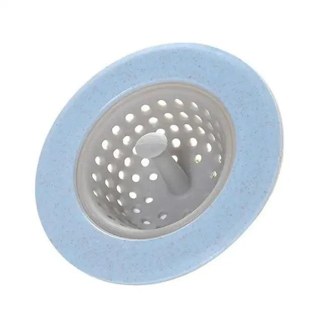High Quality 2PCS Portable Silicone Sink Strainer Waste Plug Sink Filter Waste Collector Kitchen Bathroom Accessories Colanders & Strainers