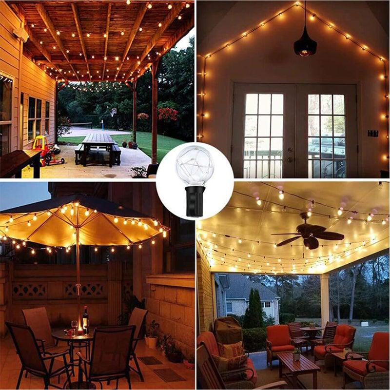 LED String Light Bulb Colorful RGB Lighting Copper Wire Bulb Home Decor And Safety Voltage Compliance Plugin Electric Suitable for Indoor Wedding Garden Landscape