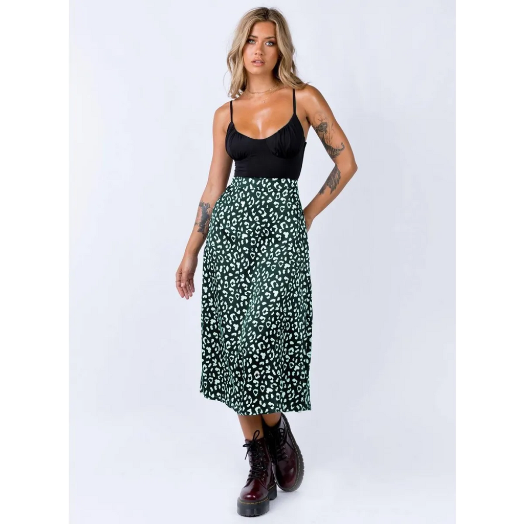 Sexy Leopard Wrap Skirt