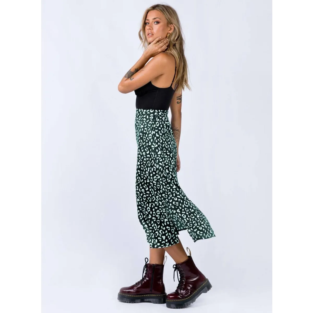 Sexy Leopard Wrap Skirt