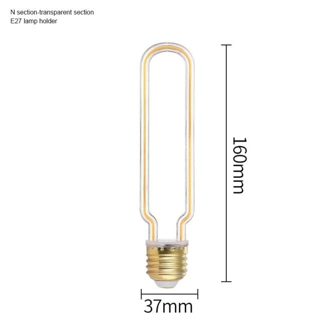 Light Bulb Retro Vintage Edison Ampoule Bulbs Vintage Lamp Retro Light Fireworks Bulb Lamp for Home Party Balcony Garden Christmas Halloween Decoration