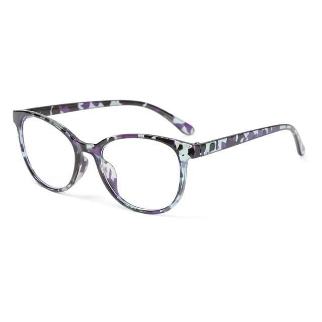 Luxurious Women Cat Eye Reading Glasses Vintage Presbyopia Eyeglasses Fashion Flower Print Reading Glasses Blocking Readers Vintage Cat Eye Eyeglasses Anti Glare Filter UV Diopter +1.5 +.2.0+2.5+3.0 +3.5 +4.0