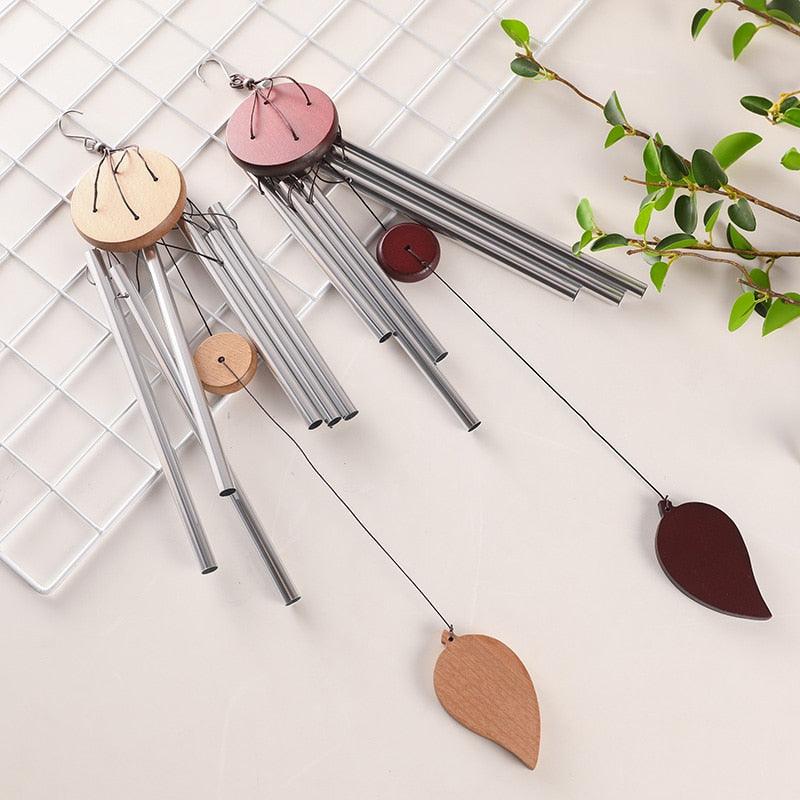 Memorial Wind Chimes for Outside Deep Tone Antique Outdoor Sympathy Wind-Chime Resonant 6 Tubes Wind Chime Bells Wind Hanging Living  Elegant Chime Home Decor Gift Car Outdoor Yard Garden Metal Wind Music