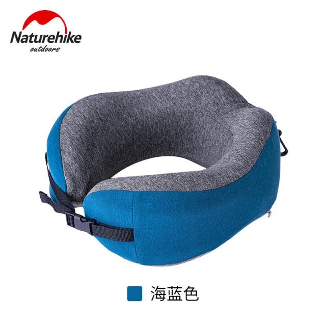 Memory Cotton Neck Pillow Cervical Vertebra Travel Portable Noon Break Aircraft Neck Pillow For Traveling Upgraded Travel Neck Pillow for Airplane Pure Memory Foam Travel Pillow for Flight Headrest U Type Of Pillow Sleep Camping Pillow
