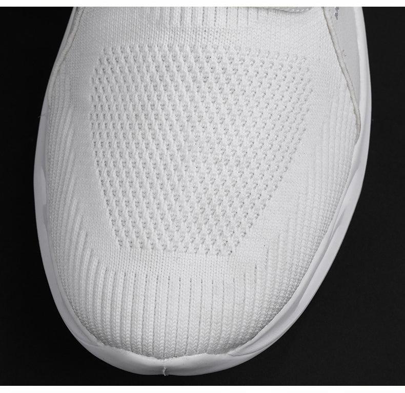 Men Fashion Breathable Sneakers Running Lightweight Casual Sport Shoes Slip On Breathable Walking Shoes Ultra Lightweight Casual Sport Gym Fashion Sneakers