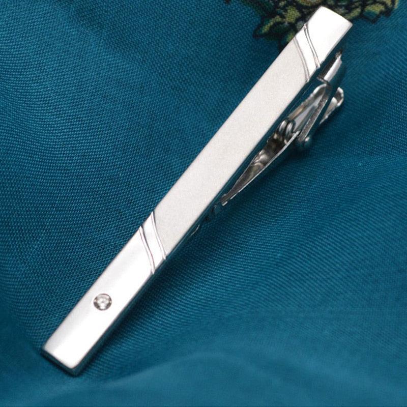 Men's Metal Necktie Bar Unique Vintage Necktie Bar Clip Tie Pin Business Meeting Party Men Necktie Bar Formal Shirt Wedding Gold Tie Clip Men's Gift Fashion Tie Clips Clothing Accessories For Your Husband