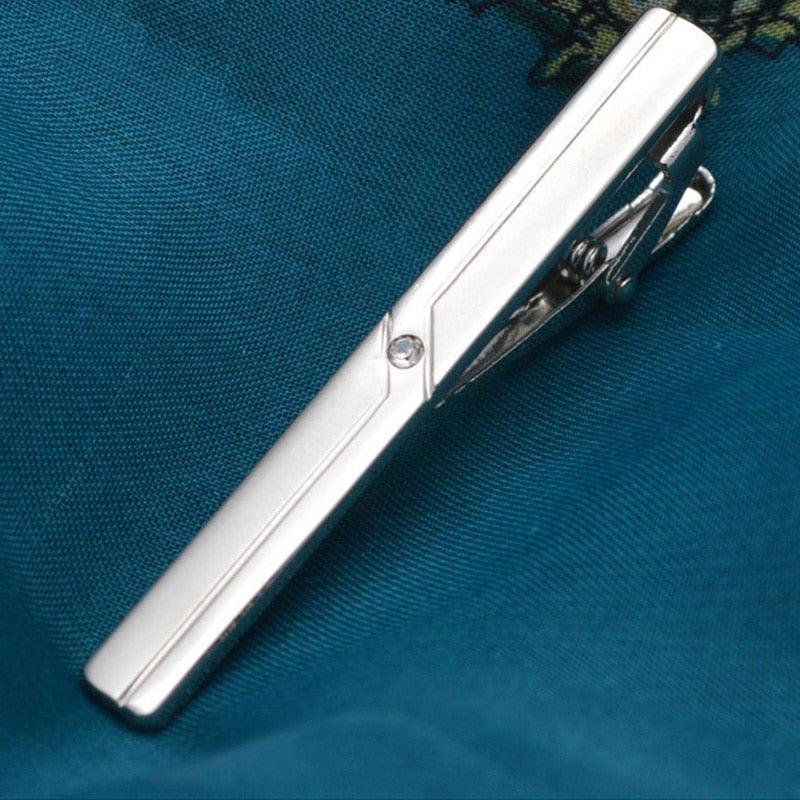 Men's Metal Necktie Bar Unique Vintage Necktie Bar Clip Tie Pin Business Meeting Party Men Necktie Bar Formal Shirt Wedding Gold Tie Clip Men's Gift Fashion Tie Clips Clothing Accessories For Your Husband