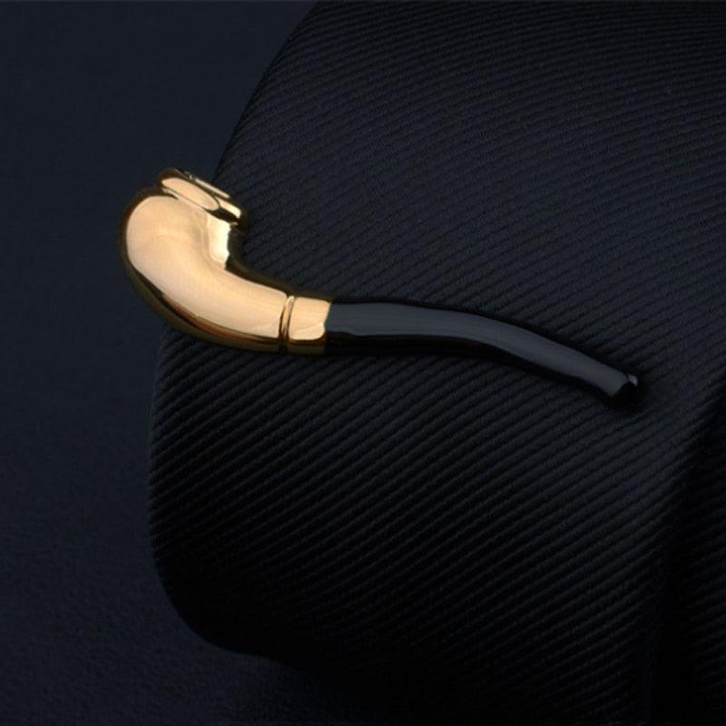 Men's Metal Necktie Bar Unique Vintage Necktie Bar Clip Tie Pin Business Meeting Party Men Necktie Bar Formal Shirt Wedding Gold Tie Clip Men's Gift Fashion Tie Clips Clothing Accessories For Your Husband