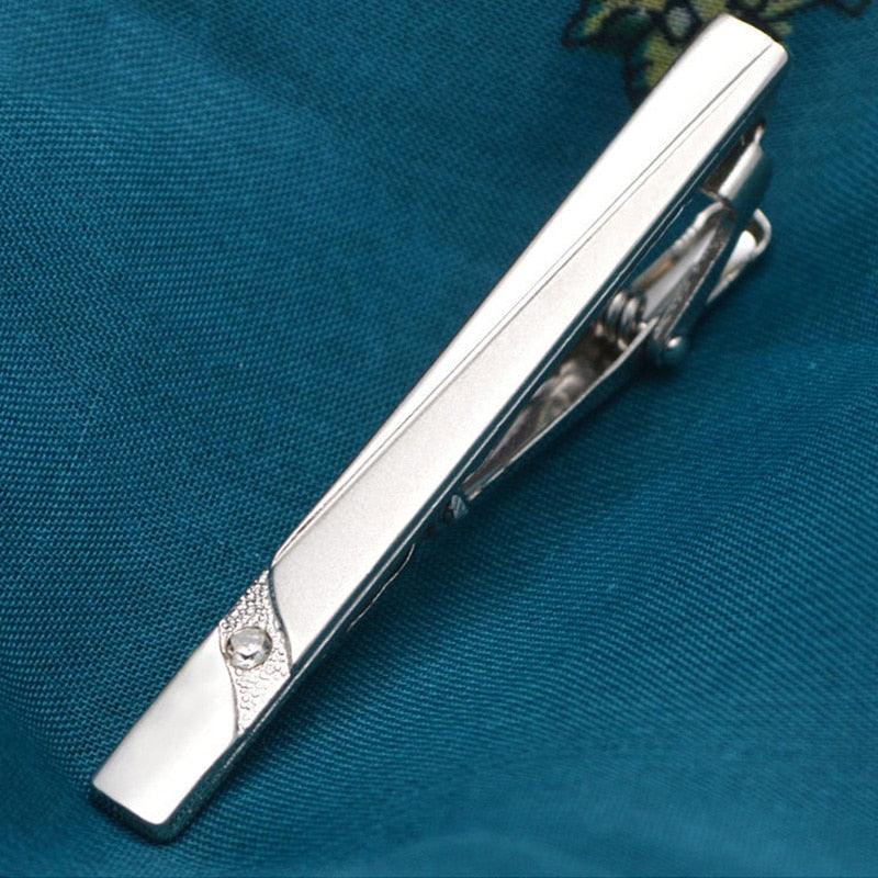 Men's Metal Necktie Bar Unique Vintage Necktie Bar Clip Tie Pin Business Meeting Party Men Necktie Bar Formal Shirt Wedding Gold Tie Clip Men's Gift Fashion Tie Clips Clothing Accessories For Your Husband