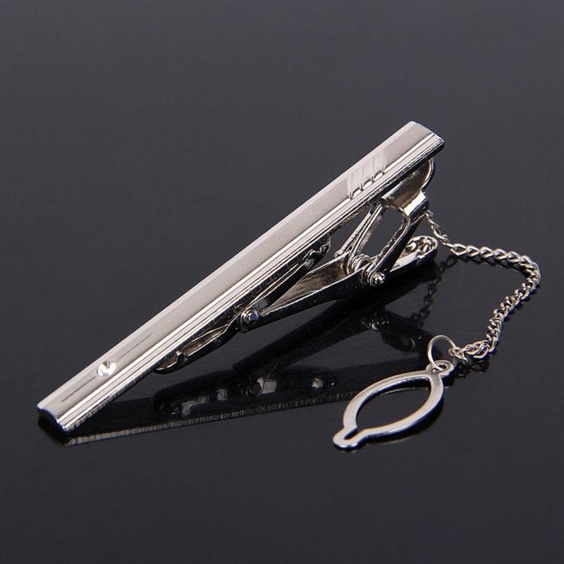 Men's Metal Necktie Bar Unique Vintage Necktie Bar Clip Tie Pin Business Meeting Party Men Necktie Bar Formal Shirt Wedding Gold Tie Clip Men's Gift Fashion Tie Clips Clothing Accessories For Your Husband