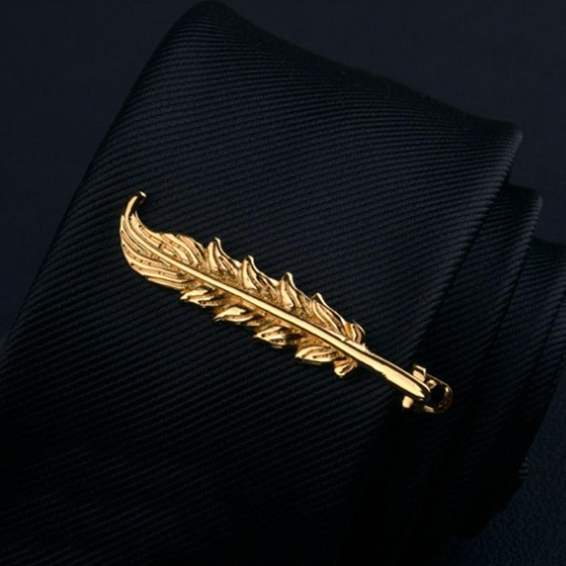 Men's Metal Necktie Bar Unique Vintage Necktie Bar Clip Tie Pin Business Meeting Party Men Necktie Bar Formal Shirt Wedding Gold Tie Clip Men's Gift Fashion Tie Clips Clothing Accessories For Your Husband