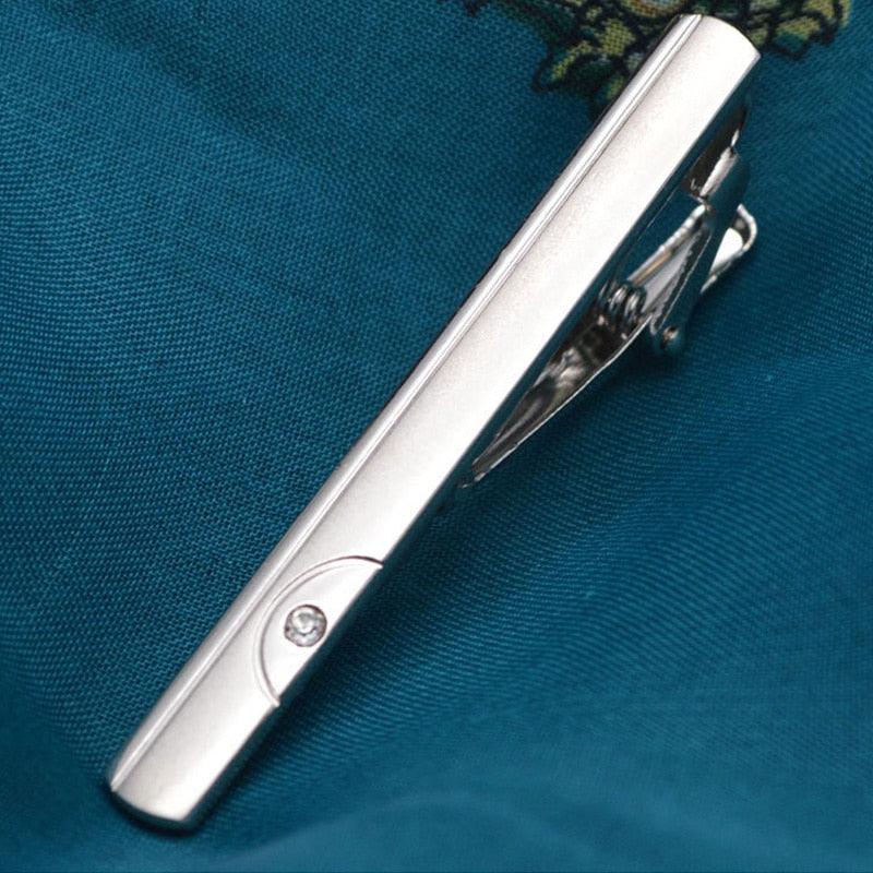 Men's Metal Necktie Bar Unique Vintage Necktie Bar Clip Tie Pin Business Meeting Party Men Necktie Bar Formal Shirt Wedding Gold Tie Clip Men's Gift Fashion Tie Clips Clothing Accessories For Your Husband