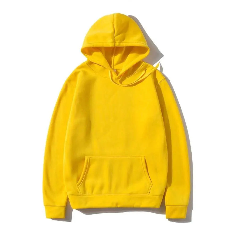 Men Woman Hoodies Sweatshirts Fashion Solid Color Red Black Gray Pink Hooded Women's Hoodie Fleece Sweatshirt Winter Sports Casual Loose Sweatshirt