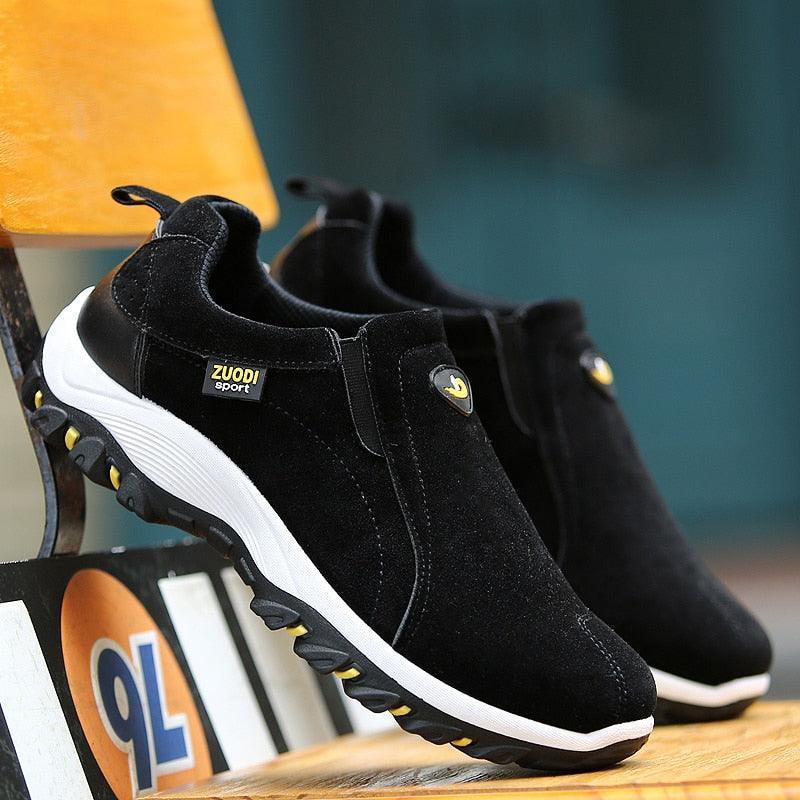 Mens Casual Shoes Breathable Outdoor Lightweight Walking Shoes Autumn Spring Men Loafers Slip On Shoes Climbing Shoes Sneakers Lightweight Breathable Walking Running Shoes
