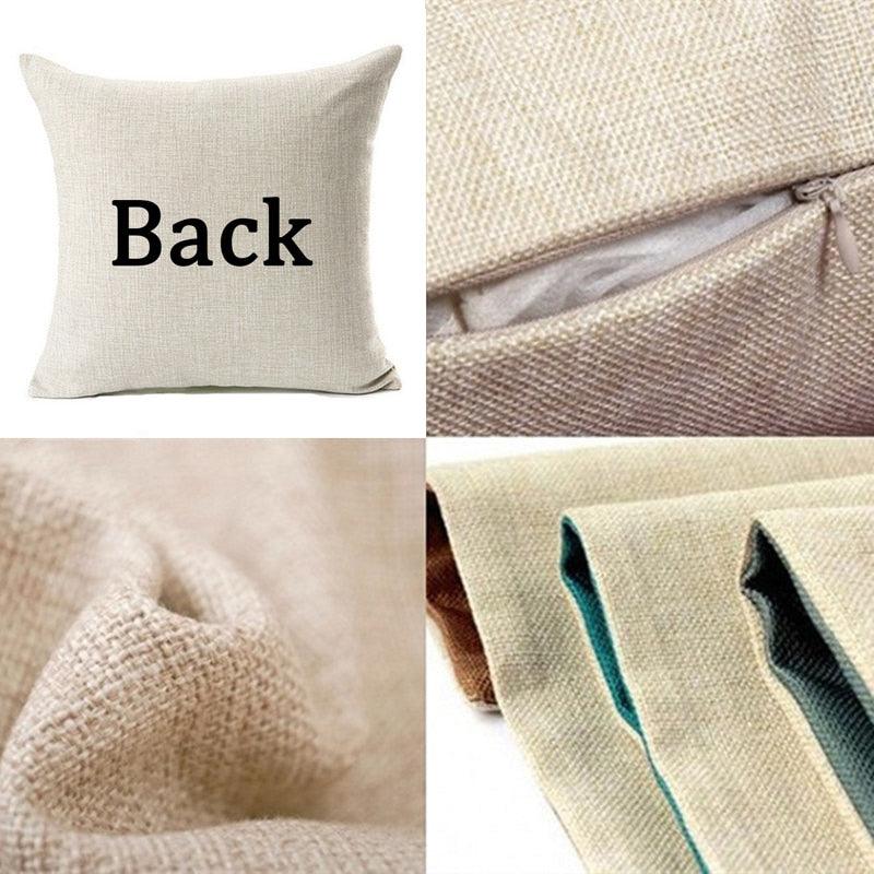 Modern Black And White Animals Portrait Photography Of Lion Zebra Elephant Tiger Pattern Sofa Pillow Cover Home Decor Square Cushions Cover 45x45cm