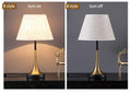Modern Nordic LED Table Lamp Creative Simplicity Cloth Desk Light Indoor  Decorative Table Lamp Cute Study Lamps for Bedroom Décor