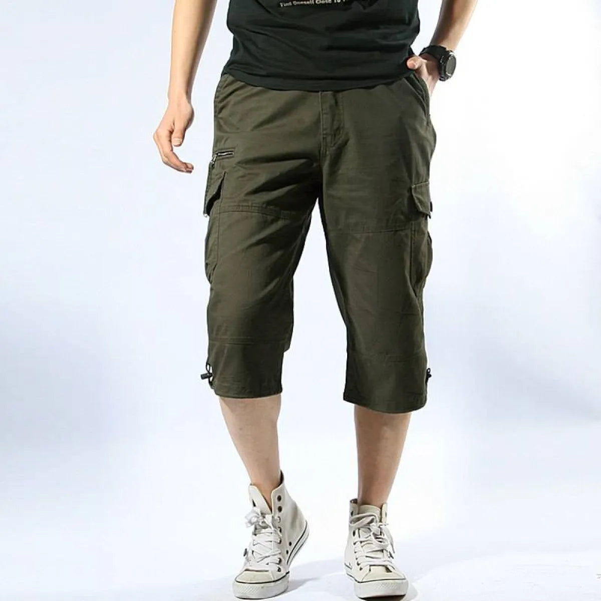 Multi Pocket Capris