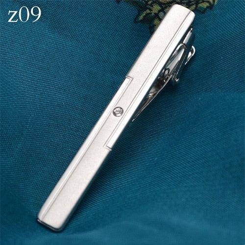 New Tie Clips Men's Metal Necktie Bar Tie Clips Dress Shirts Tie Pin For Wedding Ceremony Metal Gold Color Tie Clip Man Accessories Shirts Tie Pin For Classic Luxury Men Accessories