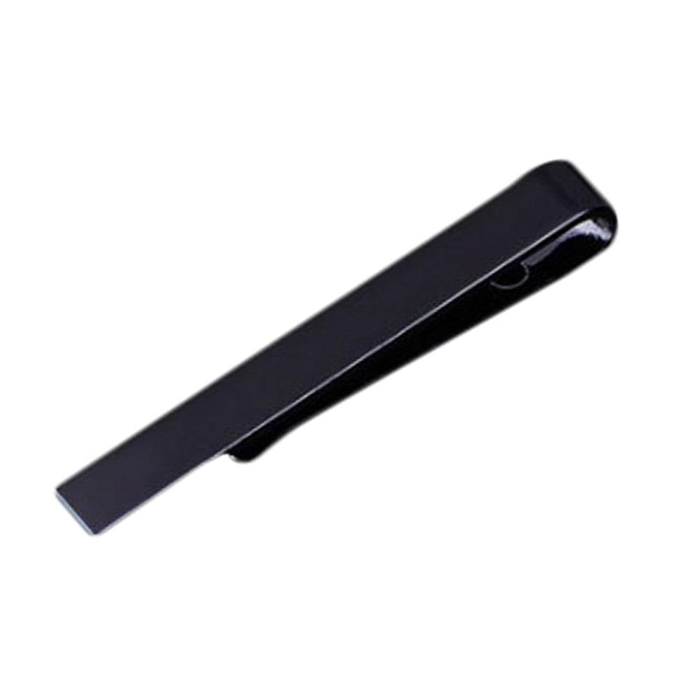 New Tie Clips Men's Metal Necktie Bar Tie Clips Dress Shirts Tie Pin For Wedding Ceremony Metal Gold Color Tie Clip Man Accessories Shirts Tie Pin For Classic Luxury Men Accessories