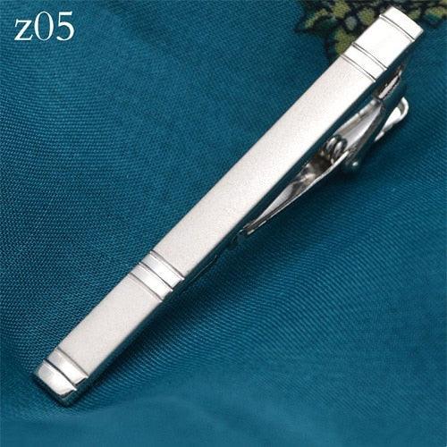 New Tie Clips Men's Metal Necktie Bar Tie Clips Dress Shirts Tie Pin For Wedding Ceremony Metal Gold Color Tie Clip Man Accessories Shirts Tie Pin For Classic Luxury Men Accessories