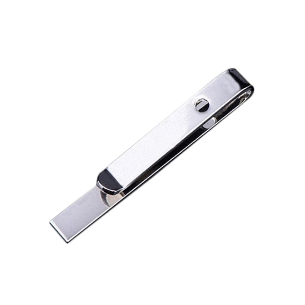 New Tie Clips Men's Metal Necktie Bar Tie Clips Dress Shirts Tie Pin For Wedding Ceremony Metal Gold Color Tie Clip Man Accessories Shirts Tie Pin For Classic Luxury Men Accessories