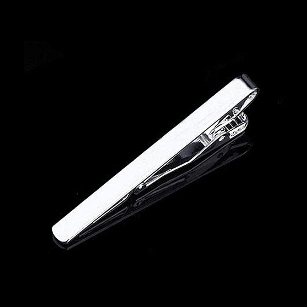New Tie Clips Men's Metal Necktie Bar Tie Clips Dress Shirts Tie Pin For Wedding Ceremony Metal Gold Color Tie Clip Man Accessories Shirts Tie Pin For Classic Luxury Men Accessories