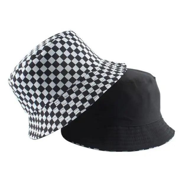 New Trendy Summer Bucket Hats For Women Men's Panama Hat Double-sided Panama Sun Fishing Hat Fisherman Cap for Boys/Girls