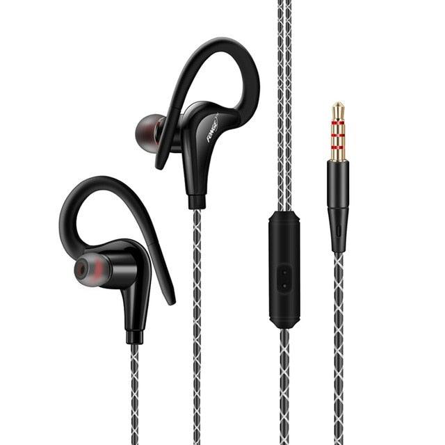 Original Sports Earphone Bluetooth Earphones with Charging case for Sport, Running, Workout Super Bass Headphones Sweatproof Running Headset With Mic Ear Hook
