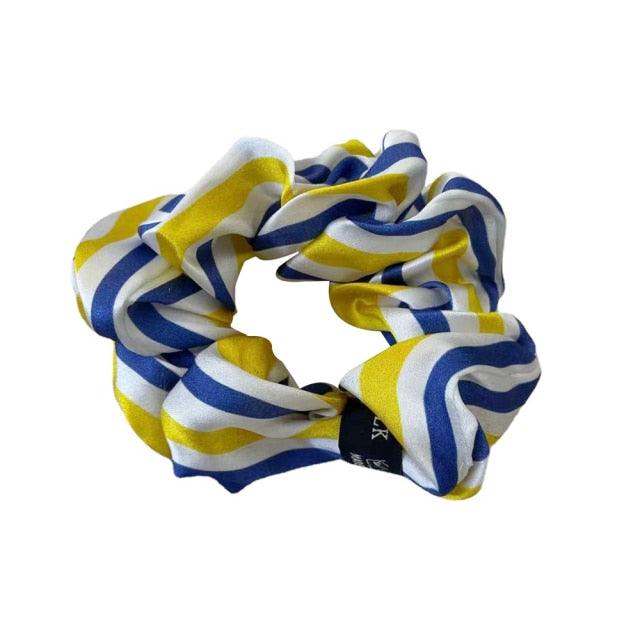 Oversized Scrunchies For Women Solid Headband Silk Rubber Bands Satin Elastic Ties Hair Accessories Ponytail Holder Accessories for Women Girls