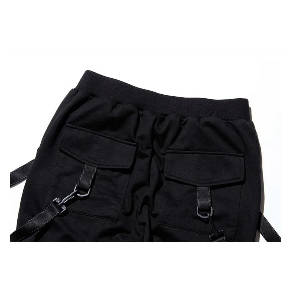 Patterned Cargo Sweatpants