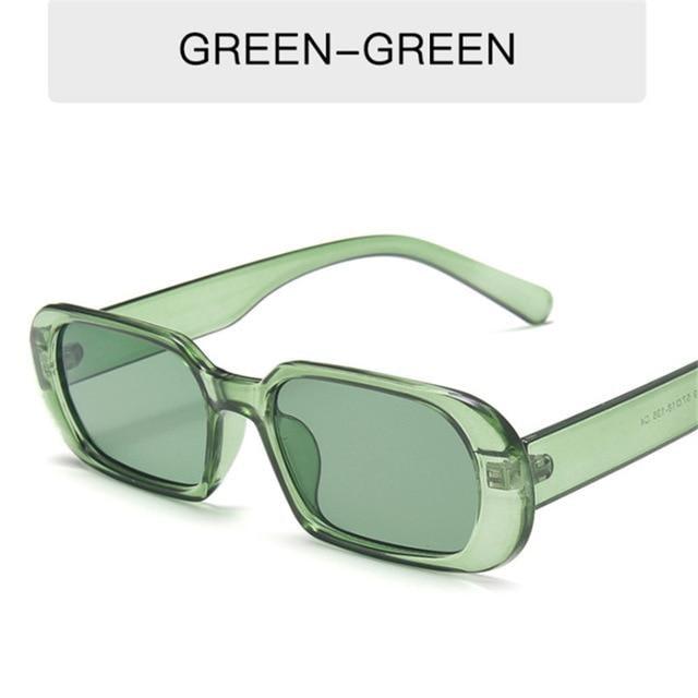 Polarized Sunglasses Small Size Sunglasses For Women New Fashionable New Oval Shape Sun Glasses For Men New Vintage Green Red Eyewear For Ladies New Comfortable Traveling Style Sunglasses