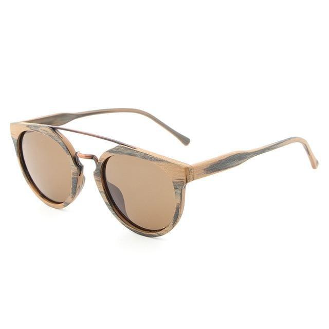 Polarized Wooden Coated Floating Sunglasses Mens Womens vintage Eyewear Popular Lightweight frames Elegant Vintage Acetate Wood Sunglasses For Men/Women New Colorful Frames Quality Frames